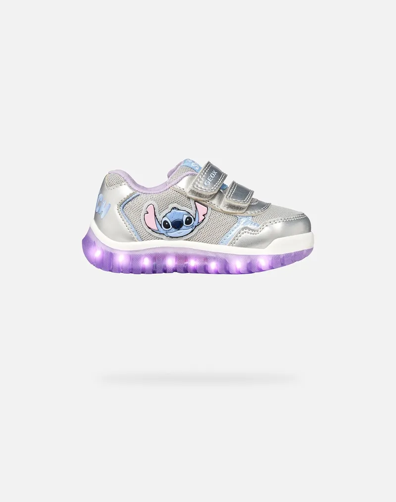 GEOX B LIGHTYLOO B6561C0AJASC1316-C1316 MetallicSilver