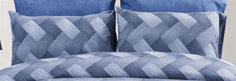 Μαξιλαροθήκη Φάκελος Polycotton 50x70εκ. Αλκμήνη 454 Blue DimCol (Χρώμα: Μπλε, Ύφασμα: 70% Βαμβάκι-30% Polyester) - DimCol - 33311647055