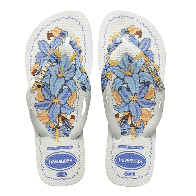 HAVAIANAS ΓΥΝΑΙΚΕΙΑ ΣΑΓΙΟΝΑΡΑ HAV. TOP TROPICALIA VIBES II 4150170 00001 WHITE