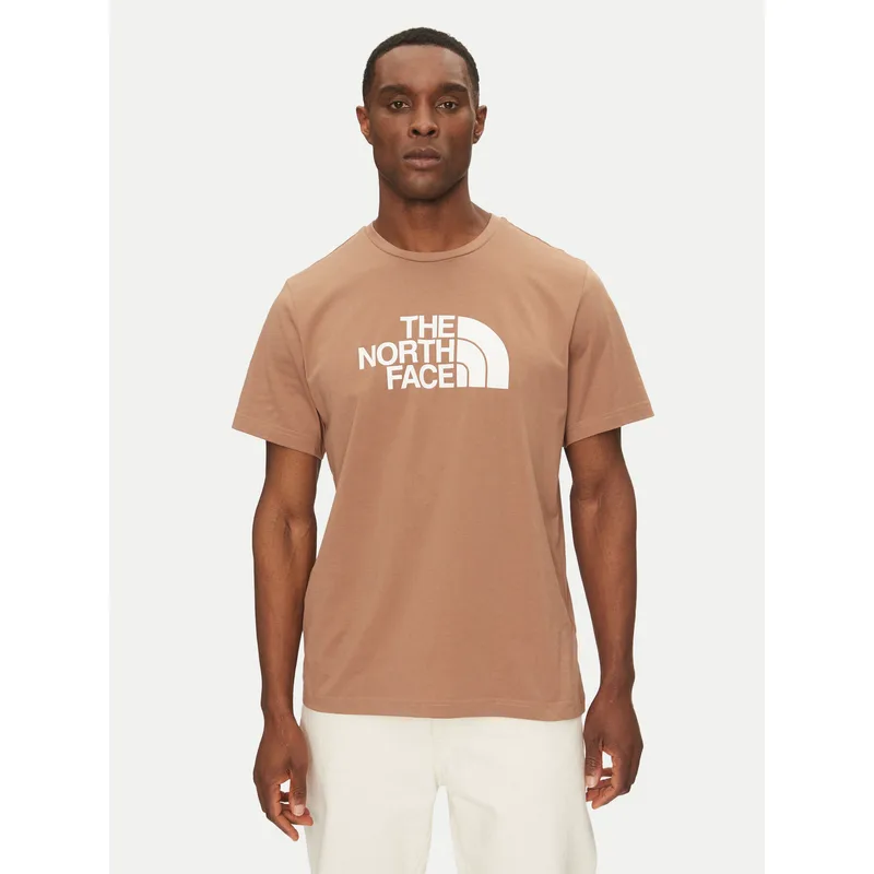 The North Face T-Shirt Easy NF0A8A6C Καφέ Regular Fit