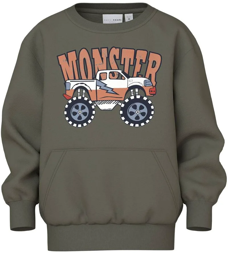 ΦΟΥΤΕΡ NAME IT NMMVUGO MONSTER TRUCK 13234314 ΓΚΡΙ (122-128CM)(7-8 ΕΤΩΝ)