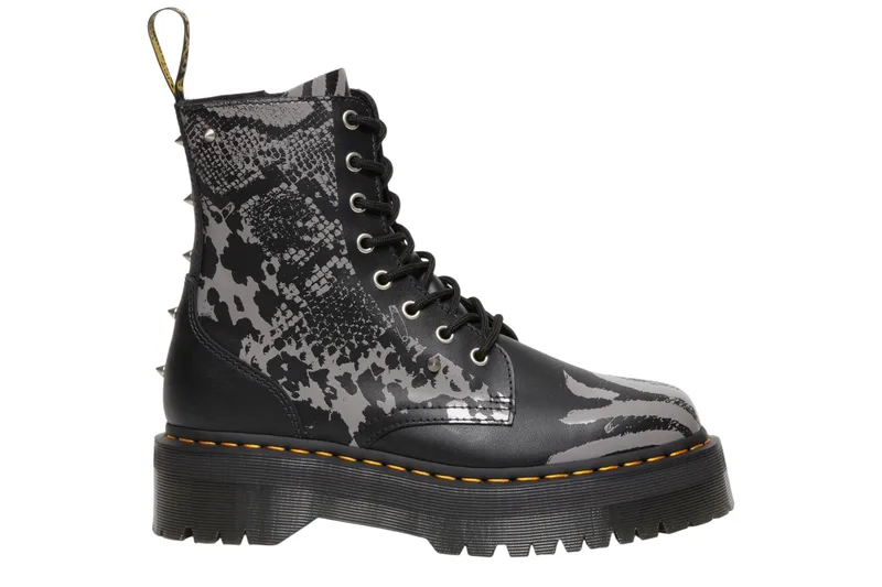 Μποτάκια Dr. Martens Jadon Animal Clash Backhand 27669001-Black