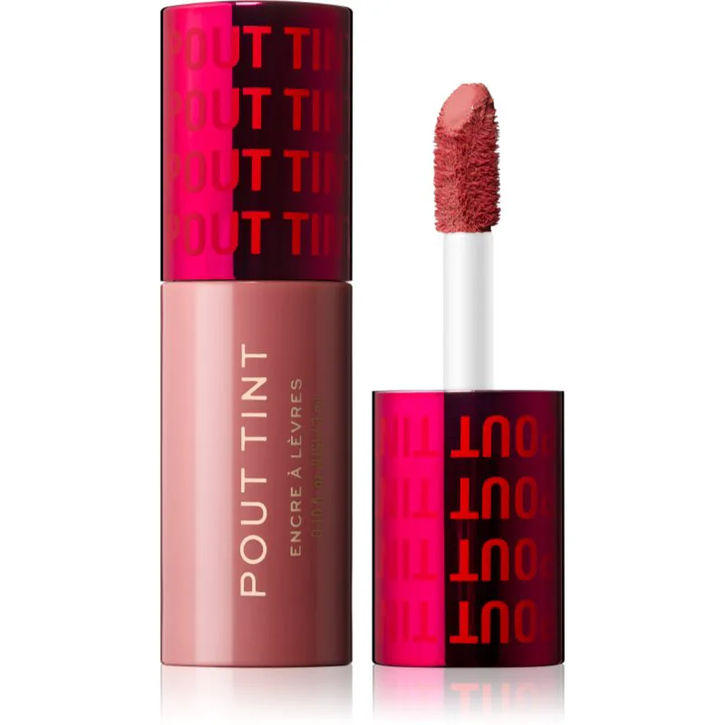 Revolution Pout Tint λιπ γκλος με ενυδατικό αποτέλεσμα απόχρωση Nude Dreams 3 ml