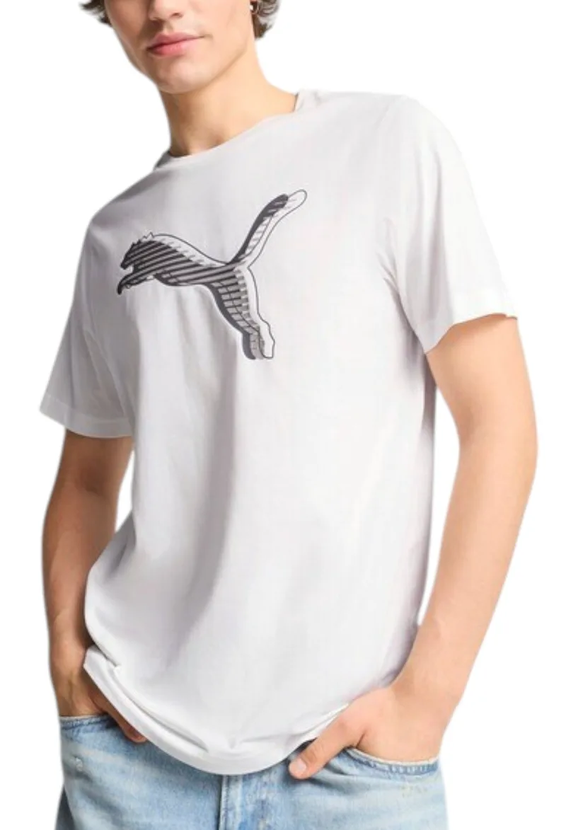 Μπλούζα Κοντομάνικη Puma Logo Tee 684823-02 Ανδρικό