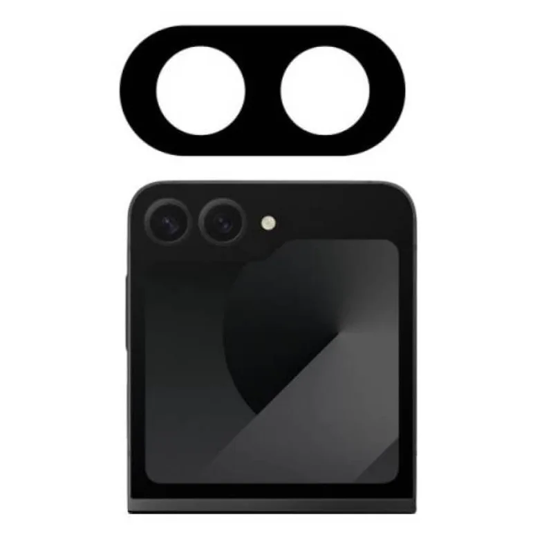 Full Cover 9H Camera Glass Black Samsung Galaxy Z Flip 6