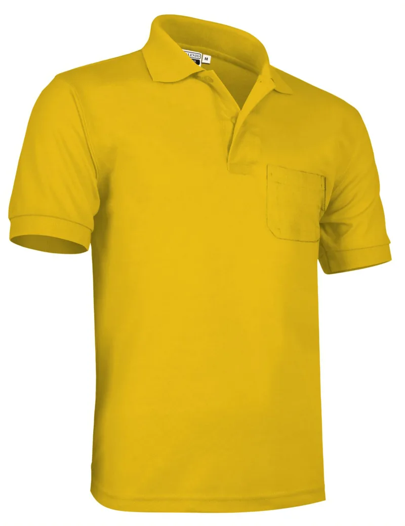 Κοντομάνικο Polo Shirt HAWK Valento POVATOBGS Sunflower Yellow