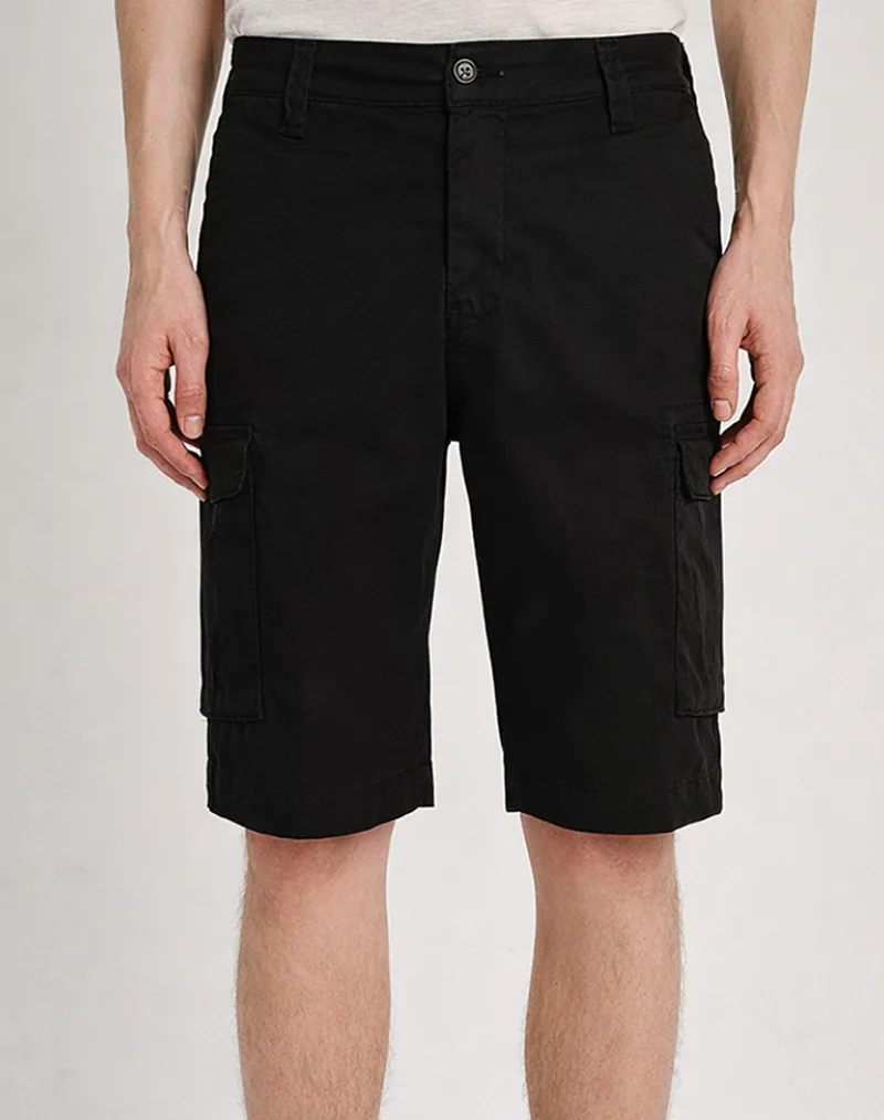 STAFF New Jerry Man Short Pant 98%REGENAGRI CO 2%EA 5-817.081.9.055-Ν0090 Black