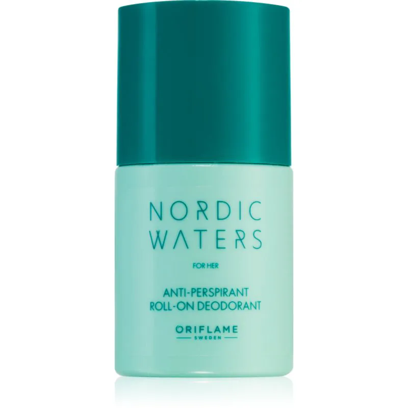 Oriflame Nordic Waters Αποσμητικό roll-on για γυναίκες 50 ml