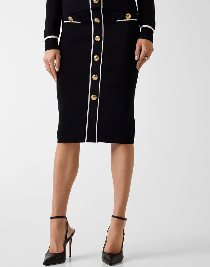 GUESS BY MARCIANO NOEMI PENCIL SKIRT SWTR ΦΟΥΣΤΑ ΓΥΝΑΙΚΕΙΟ 6RGD035905Z-FM77 Black