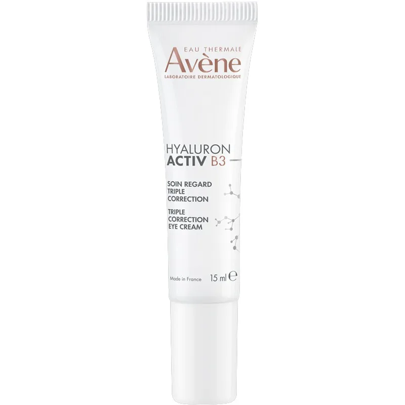 Avene Hyaluron Activ B3 Triple Correction Eye Cream Κρέμα Ματιών Τριπλής Διόρθωσης με Υαλουρονικό Οξύ για Αντιγήρανση & Αντιρυτιδική Φροντίδα 15ml
