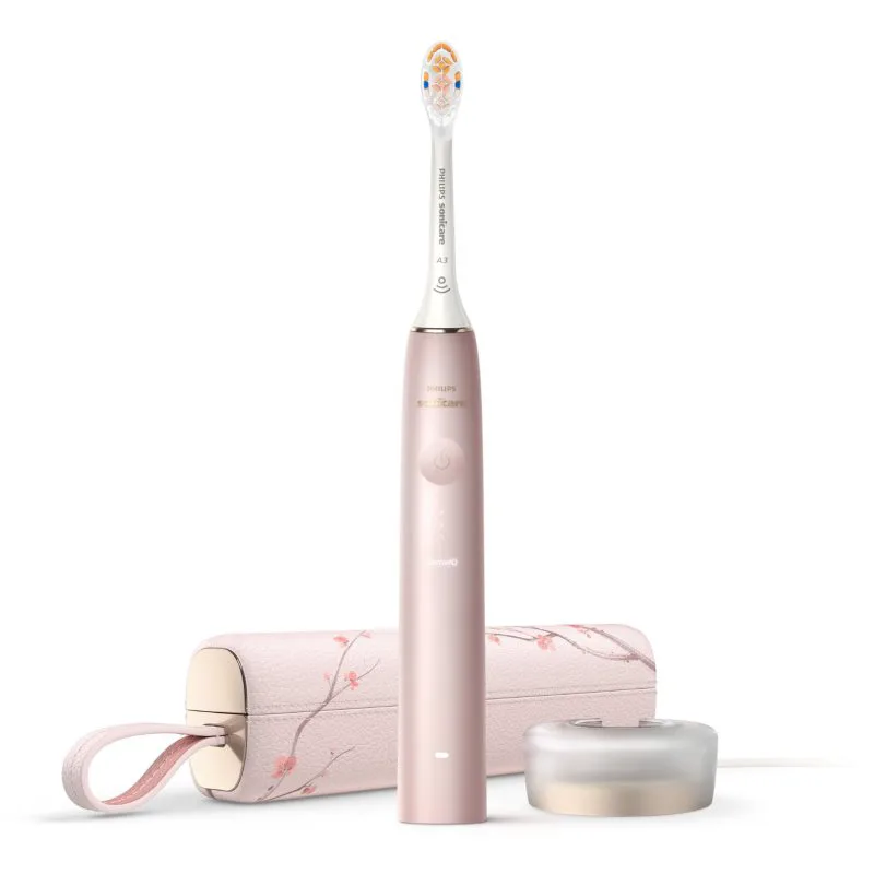 Philips Sonicare 9900 DiamondClean Prestige Limited Edition HX9992/31 ηχητική ηλεκτρική οδοντόβουρτσα με εφαρμογή Ροζ 1 τμχ