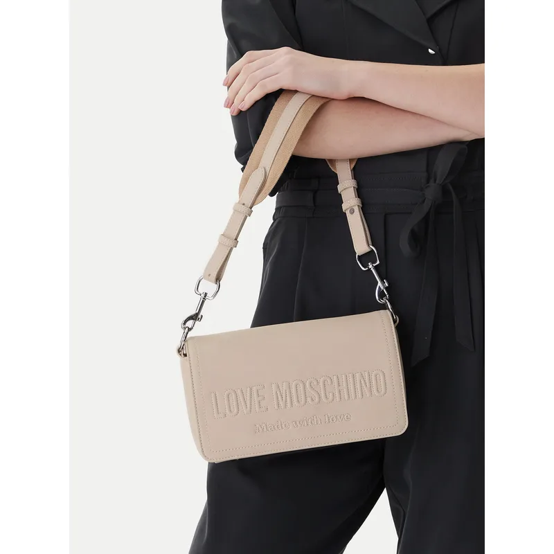 Τσάντα LOVE MOSCHINO JC4046PP1OLE0110 Εκρού