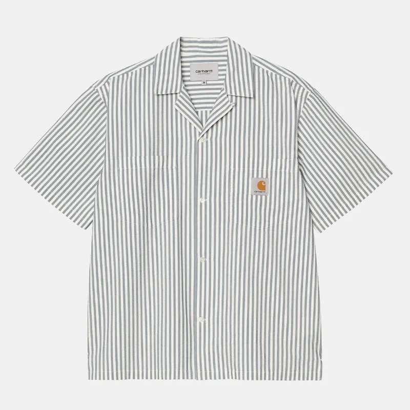 Carhartt WIP Leavel Unisex Κοντομάνικο Πουκάμισο (9000255522_90502)