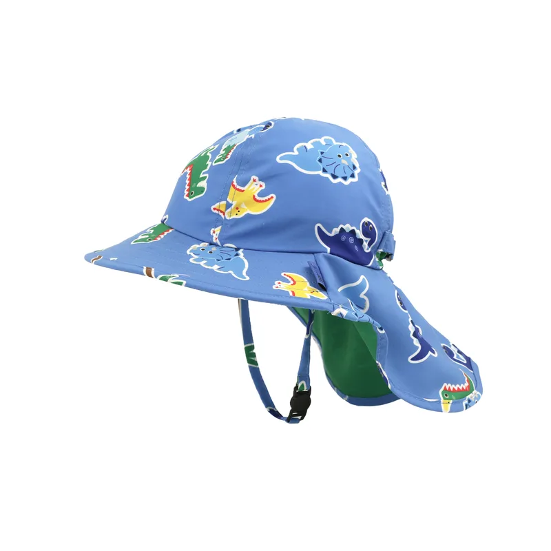 Αντηλιακό Cape Καπέλο 2-4 Ετών UPF50 Sunhat Devin the Dinosaur And Friends Zoocchini ZOO15060 (Μέγεθος: 2-4 Ετών) - Zoocchini - ZOO15060-2-4Y
