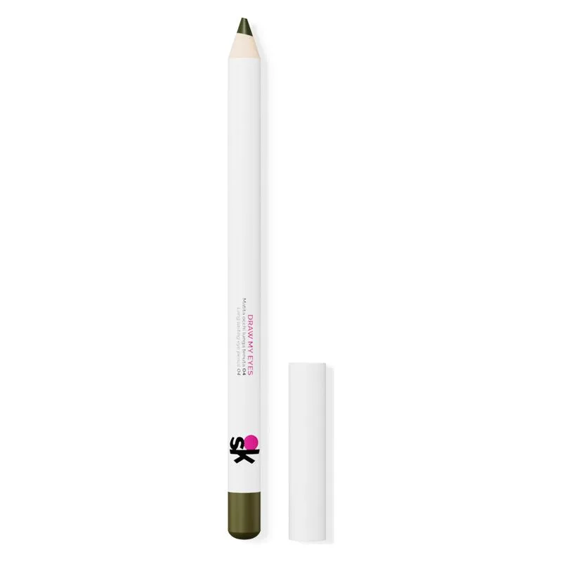 Overskin Draw My Eyes - Eye Pencil, Blendable And Long-Lasting 04 - Jungle Green