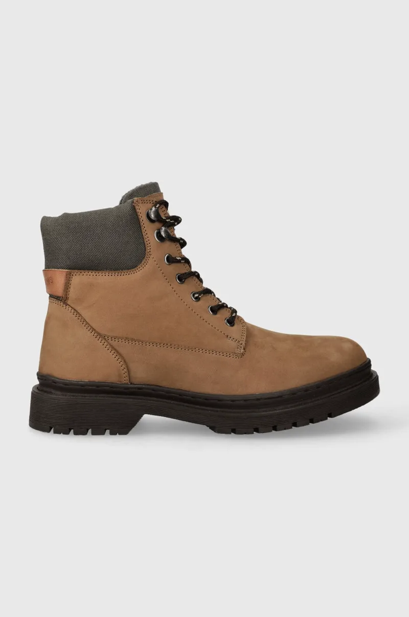 Μπότες πεζοπορίας από σουέτ Pepe Jeans HARRY BOOT