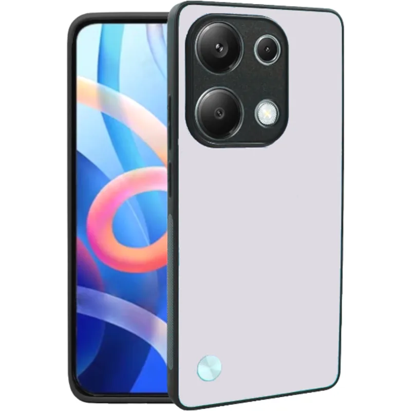 Θήκη Xiaomi Redmi Note 13 Pro 4G / Poco M6 Pro 4G Bodycell Vegan Cover Σκληρή - Light Blue (5206015077944)