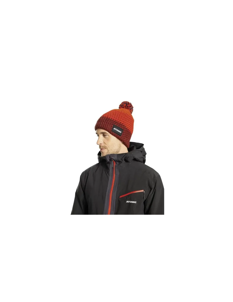 Atomic Beanie Ανδρικός Σκούφος Πλεκτός σε Κόκκινο χρώμα AL5109230