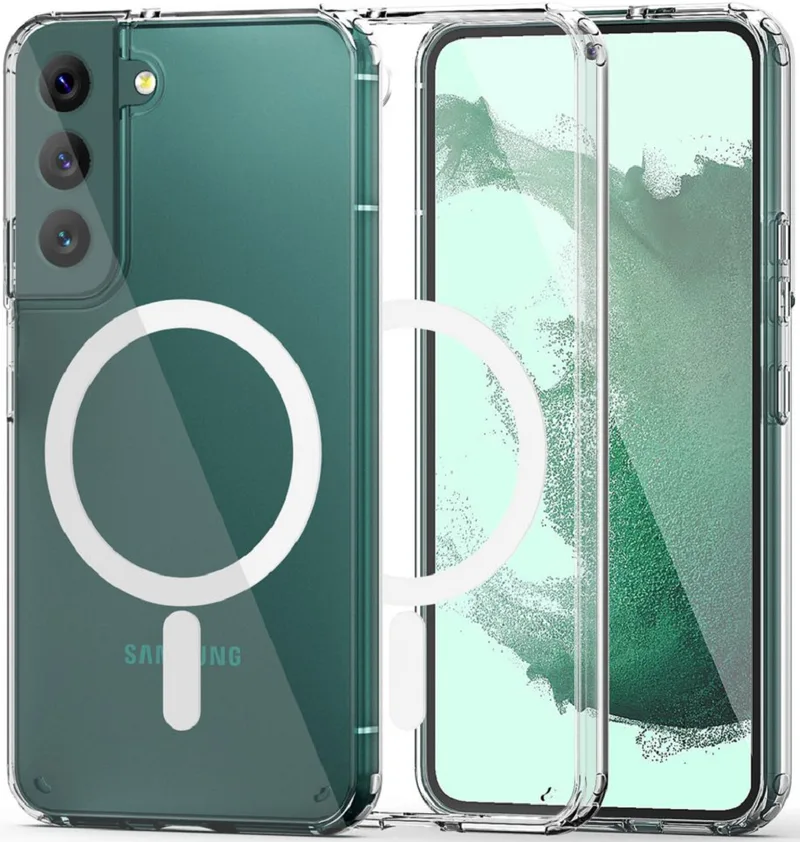 Tech-Protect FlexAir Hybrid - Σκληρή Διάφανη Θήκη MagSafe Samsung Galaxy S22 5G - Clear (9490713931561)