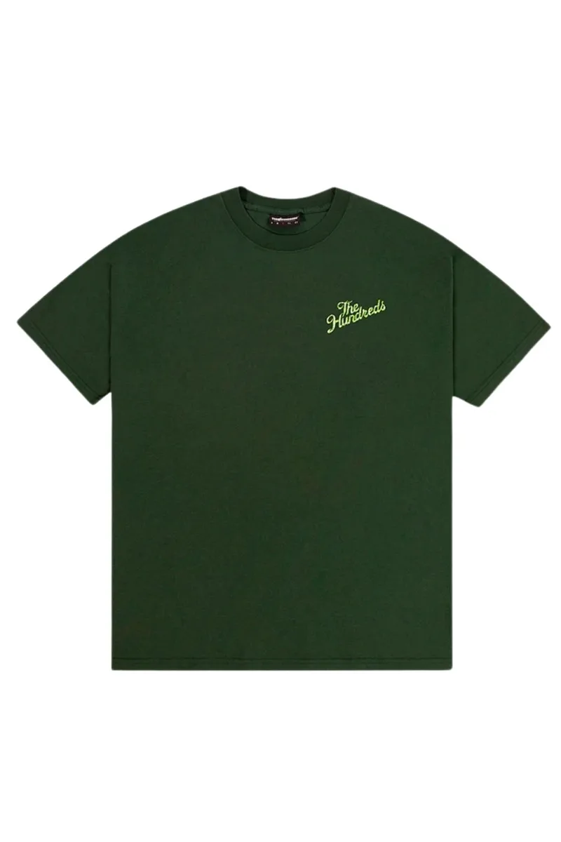 THE HUNDREDS T-Shirts Snake Slant T-Shirt - ΠΡΑΣΙΝΟ-T25P101010-GREEN