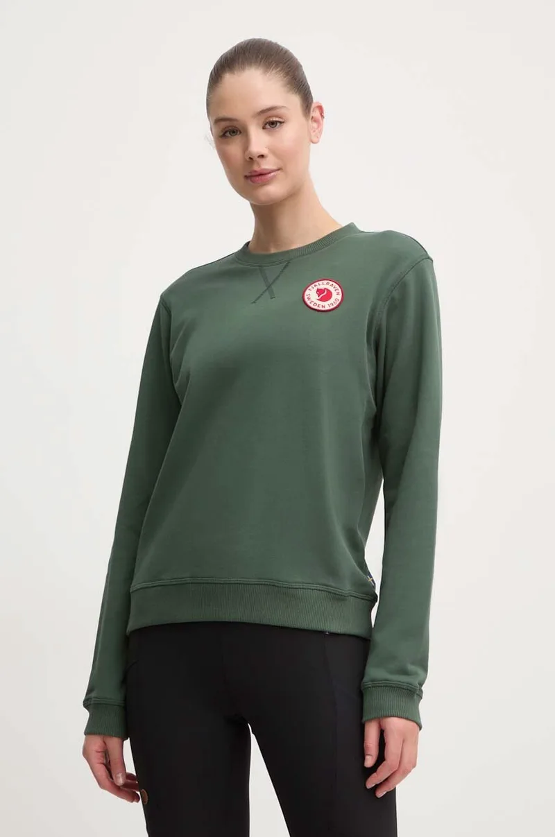 Βαμβακερή μπλούζα Fjallraven 1960 Logo 1960 Logo Badge Sweater