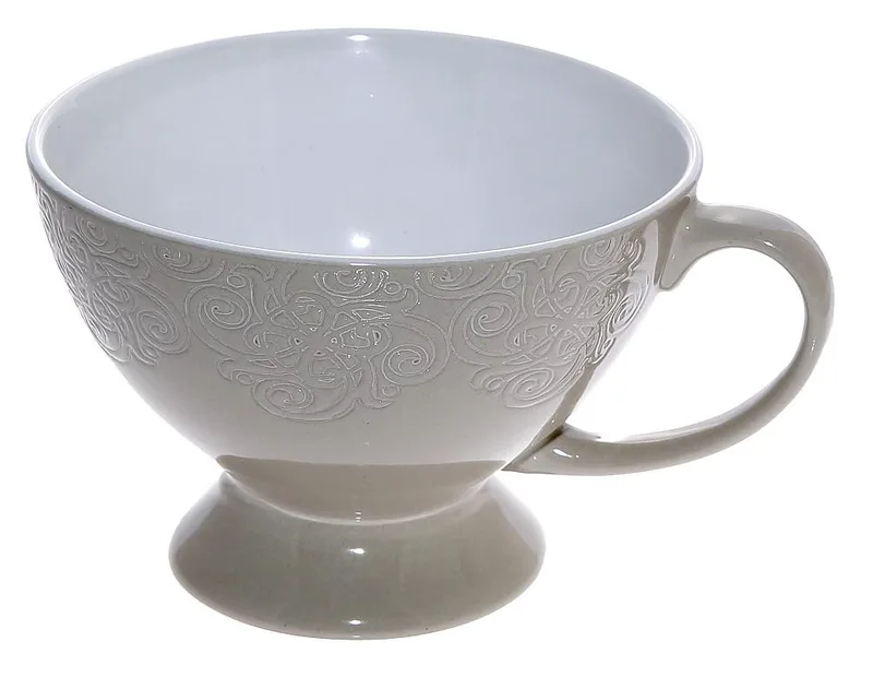 DIS. VIENNA ΜΠΩΛ ΜΕ ΠΟΔΙ ΚΑΙ ΛΑΒΗ ΜΠΕΖ 320ML 13.3x9.5 Κ6/Μ24