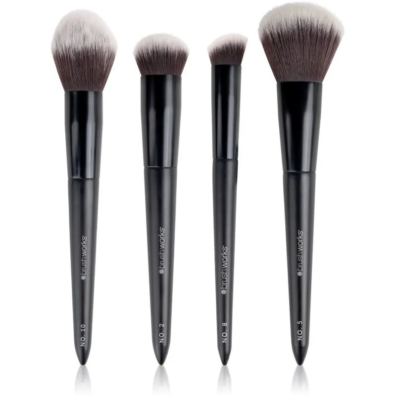 Brushworks Buff and Blend Face Set σετ με πινέλα