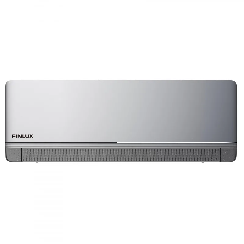 Κλιματιστικό Inverter Finlux 12FERRO87BRIS, 12000 BTU, A+++, 30 m2, Wi-Fi, Comfort breeze, 4D blowing, Εξωτερική θέρμανση, Inox