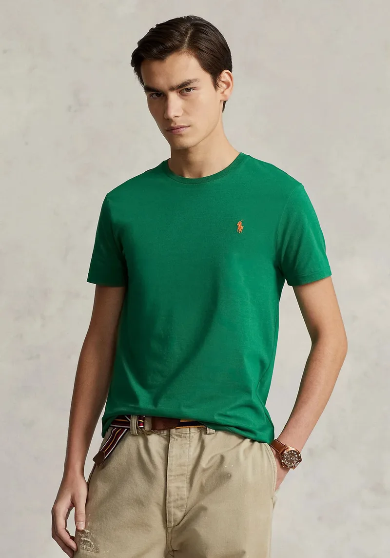 Polo Ralph Lauren Μπλούζα της σειράς Jersey Crewneck - 710671438 291 Green Org.
