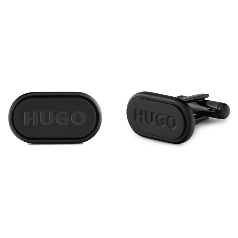 Μανικετόκουμπα HUGO E-Classic-Cuf 50494892 Μαύρο