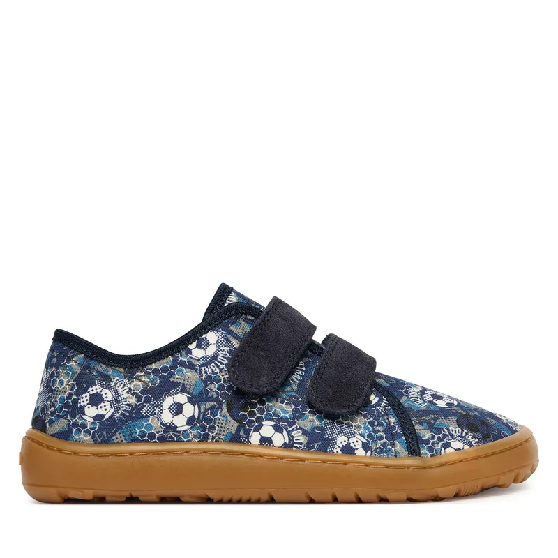 Παντόφλες Σπιτιού Froddo Barefoot Canvas G1700440-7 D Μπλε