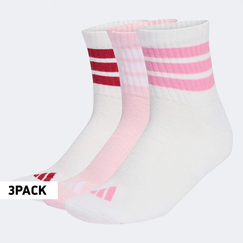 adidas 3 Stripes Cushioned 3 Pack Unisex Κάλτσες (9000261414_92176)