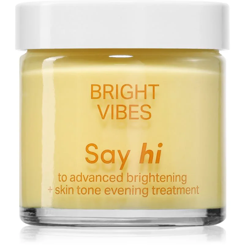 Say Hi Bright Vibes λαμπρυντική κρέμα για επιδερμίδα με υπέρχρωση 50 ml