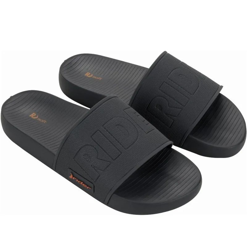 Rider | Grid Slide Ad | 780-25009 | Grey/Grey/Orange | (12321-BD050)