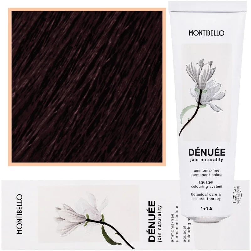 Hair dye Montibello Denuee 60 ml 3.60 | Dark Brown Naturale