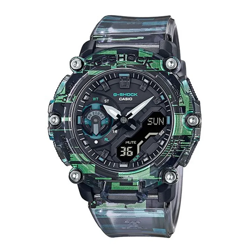 CASIO G-Shock Limited Edition Multicolor Rubber Strap GA-2200NN-1AER