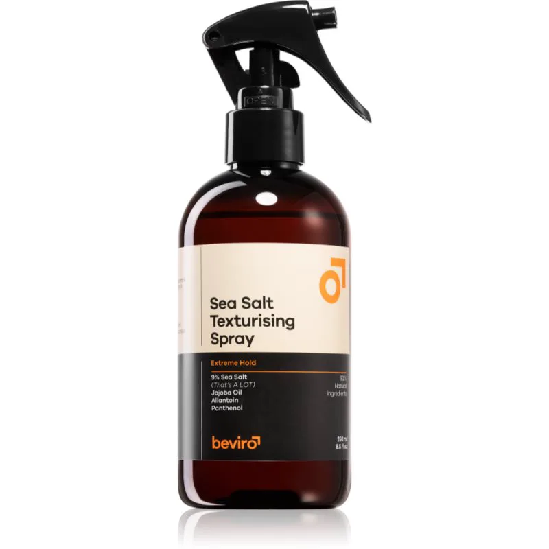 Beviro Sea Salt Texturising Spray αλμυρό σπρέι πολύ δυνατό κράτημα 250 ml