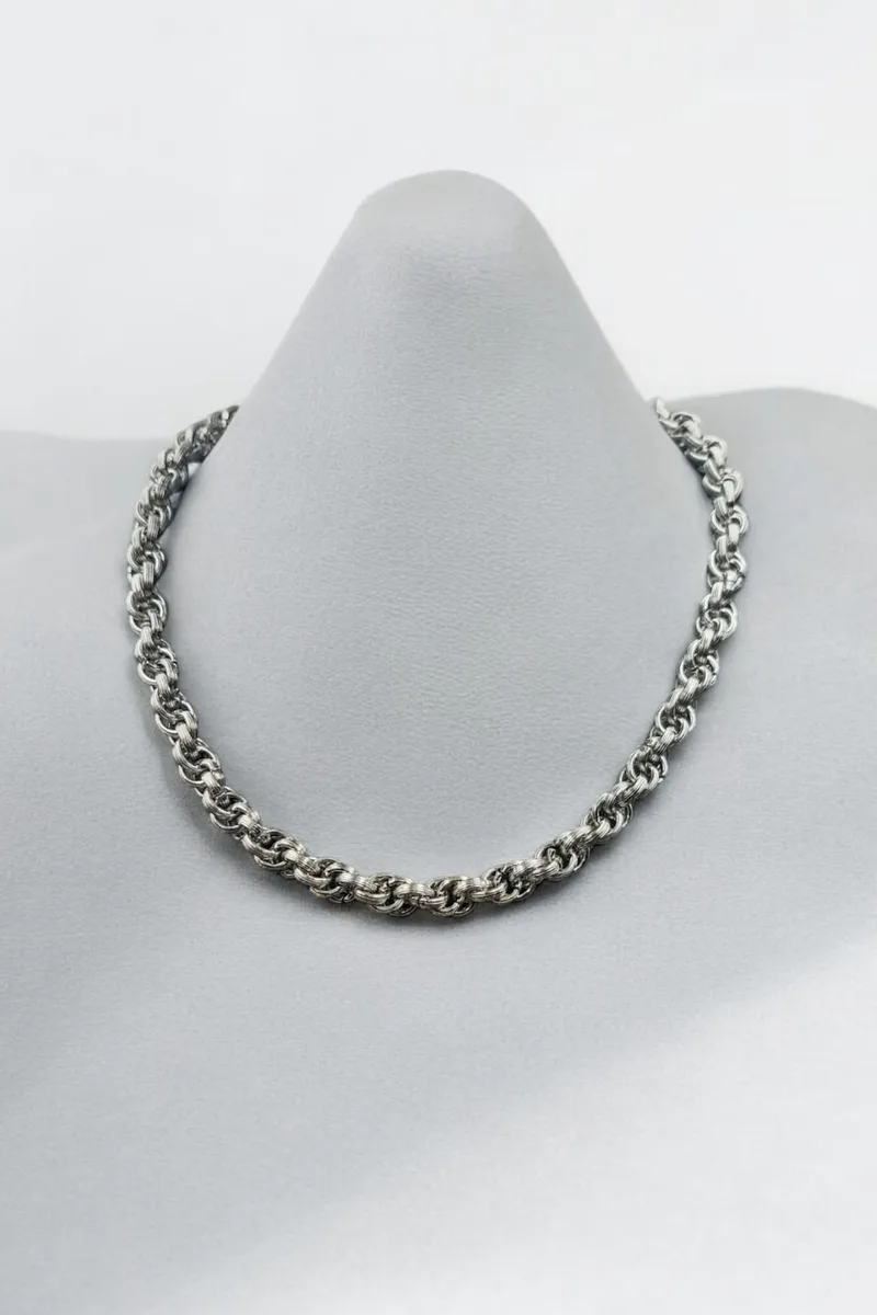 ΚΟΛΙΕ ΑΤΣΑΛΙ ΑΣΗΜΙ ΑΛΥΣΙΔΑ ΛΑΙΜΟΥ CURB ROPE CHAIN