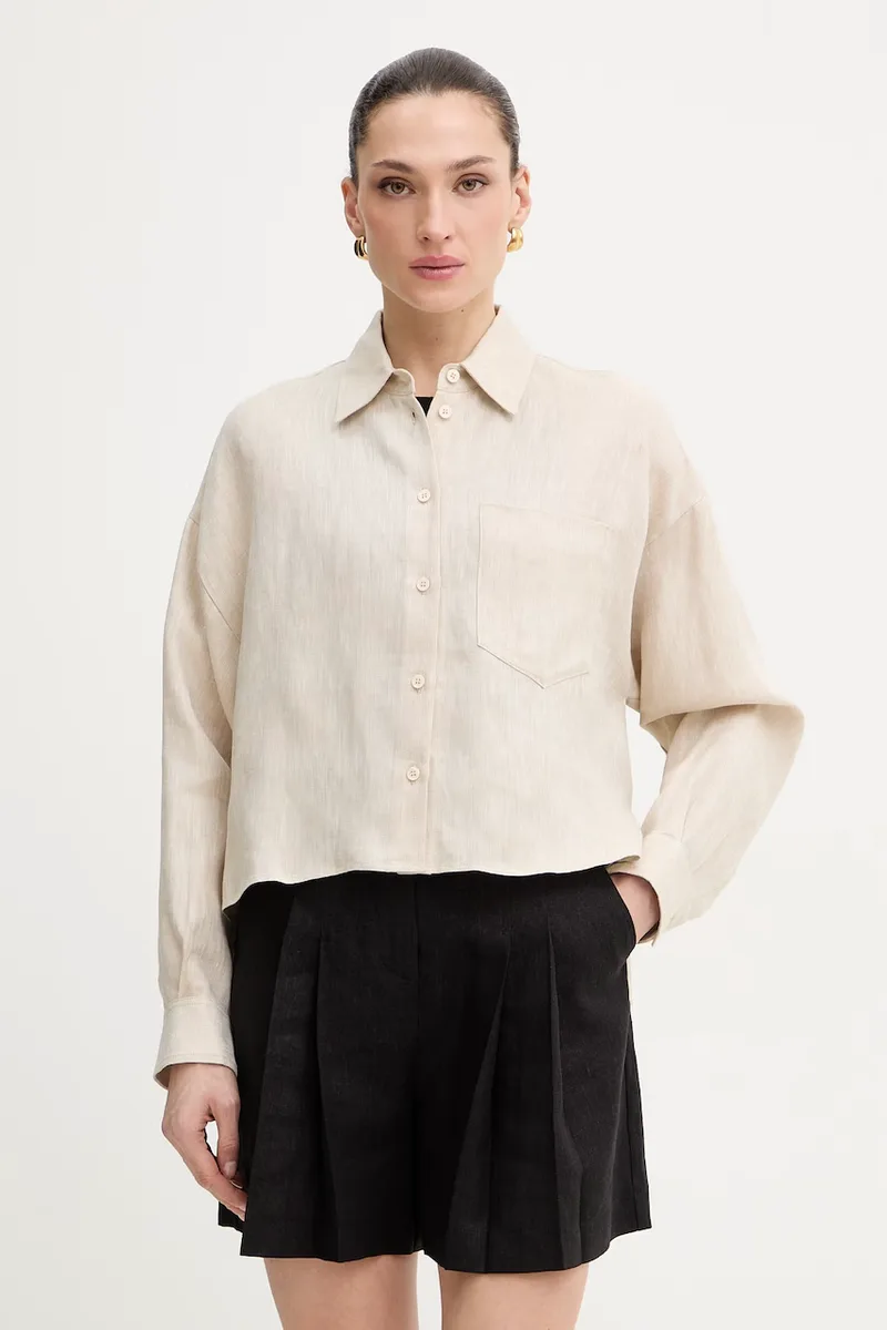 Weekend Max Mara Πουκάμισο από λινό Weekend Max Mara CAPO