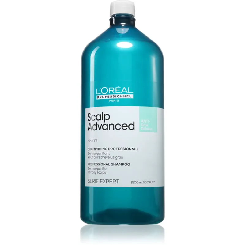 L’Oréal Professionnel Serie Expert Scalp Advanced καθαριστικό σαμπουάν Για λιπαρό δέρμα της κεφαλής 1500 ml
