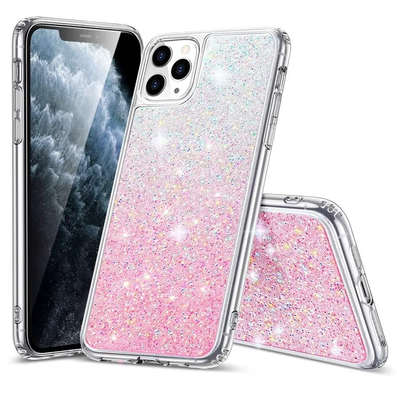 ESR Glamour Crystal Glitter Case Ombra Ροζ iPhone 11 Pro Max