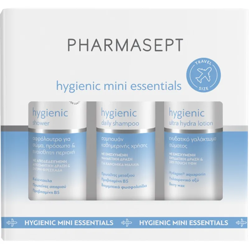 Pharmasept Promo Hygienic Ultra Hydra Lotion 80ml & Daily Shampoo 100ml & Shower 100ml