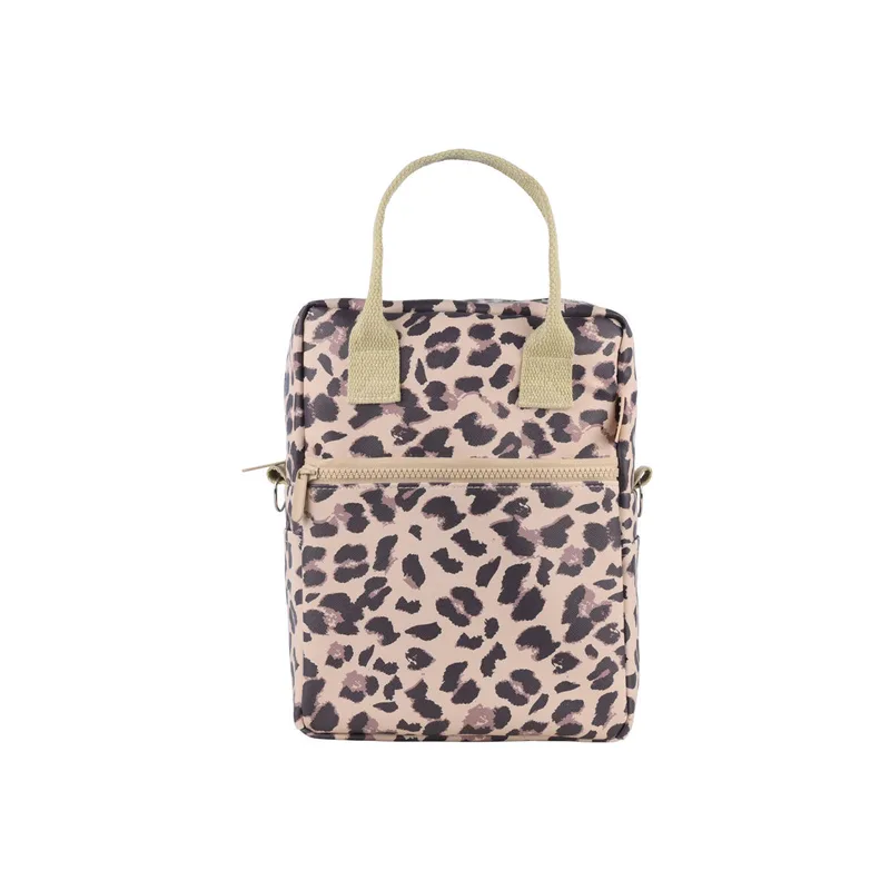 Τσάντα Φαγητού Ισοθερμική PVC Leather Spotted Prowl 7lt-20x14x27εκ. Save The Aegean Estia 01-32920 - estia - 01-32920
