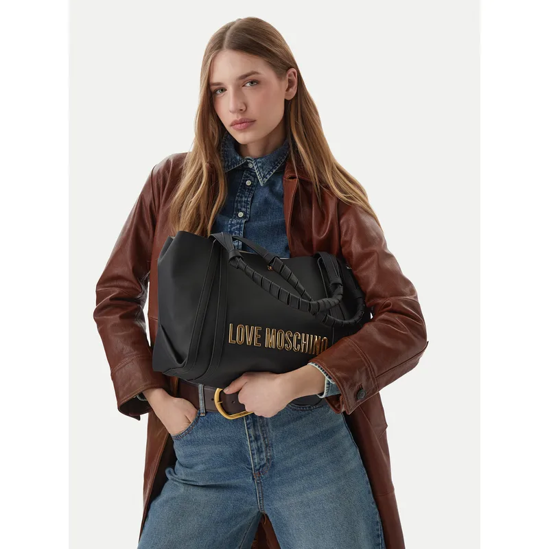 Τσάντα LOVE MOSCHINO JC4244PP0OKD0000 Μαύρο