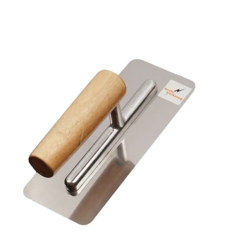 Σπάτουλα STUCCO Inox Ξύλινη Λαβή 170x80 BESTE 9141-170