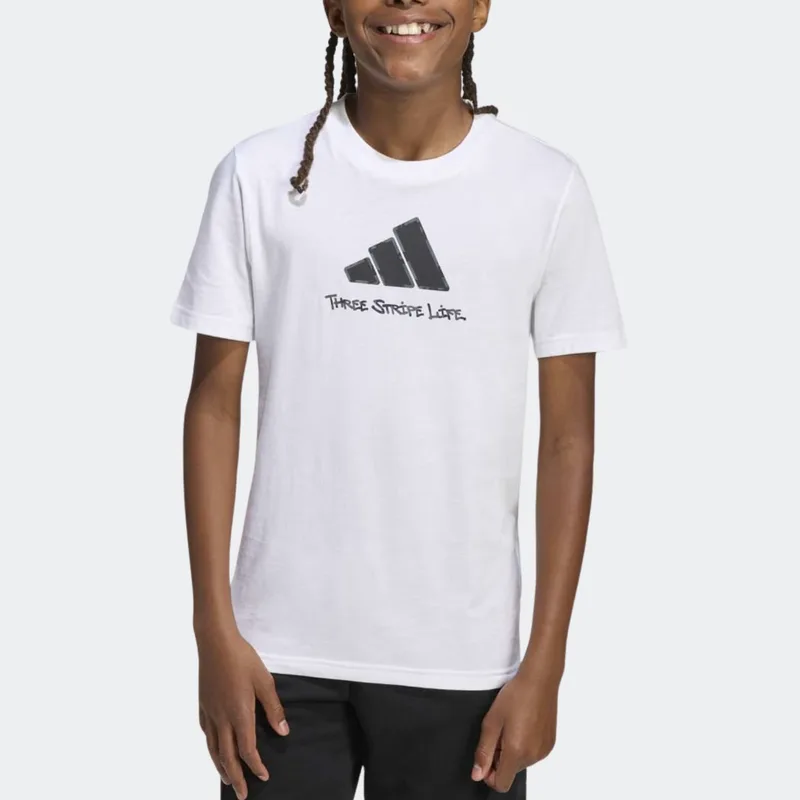 adidas Camo Graphic Junior T-Shirt
