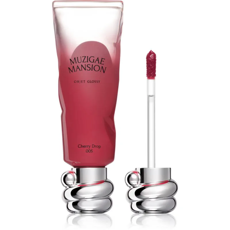MUZIGAE MANSION Objet Glossy ενυδατικό λιπ γκλος απόχρωση 005 Cherry Drop 6 γρ