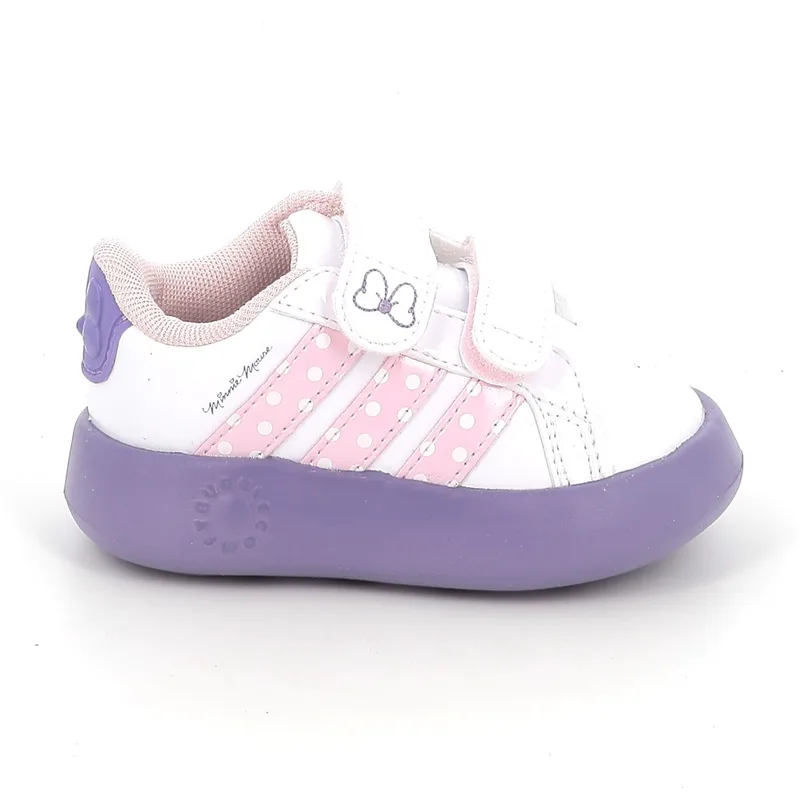Παιδικό Αθλητικό Παπούτσι για Κορίτσι Adidas x Disney Minnie Mouse Grand Court Χρώματος Λευκό KI9443