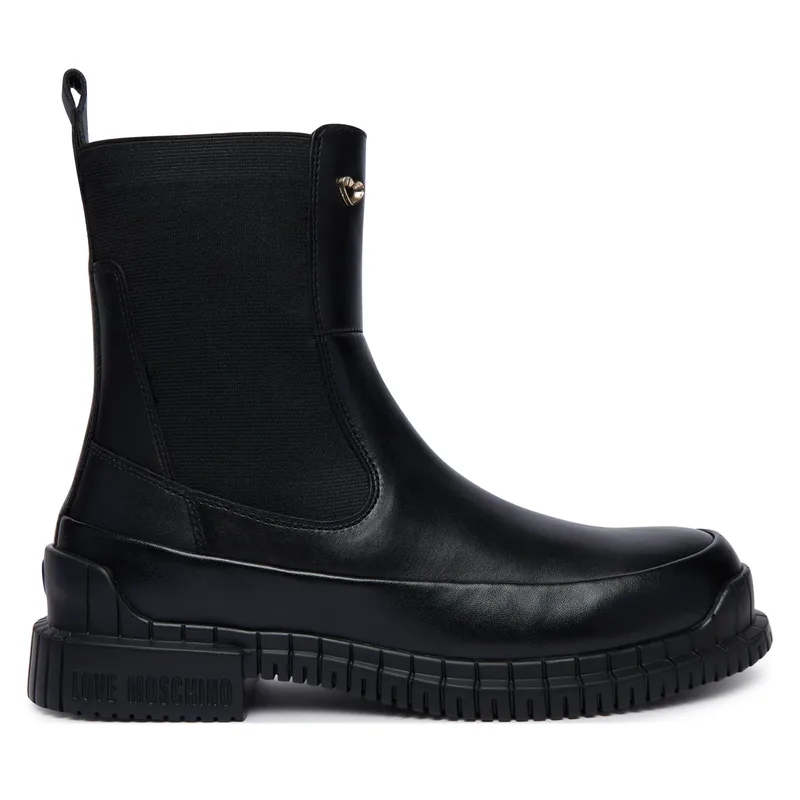 Μποτάκια LOVE MOSCHINO JA24043G1PIA0000 Μαύρο