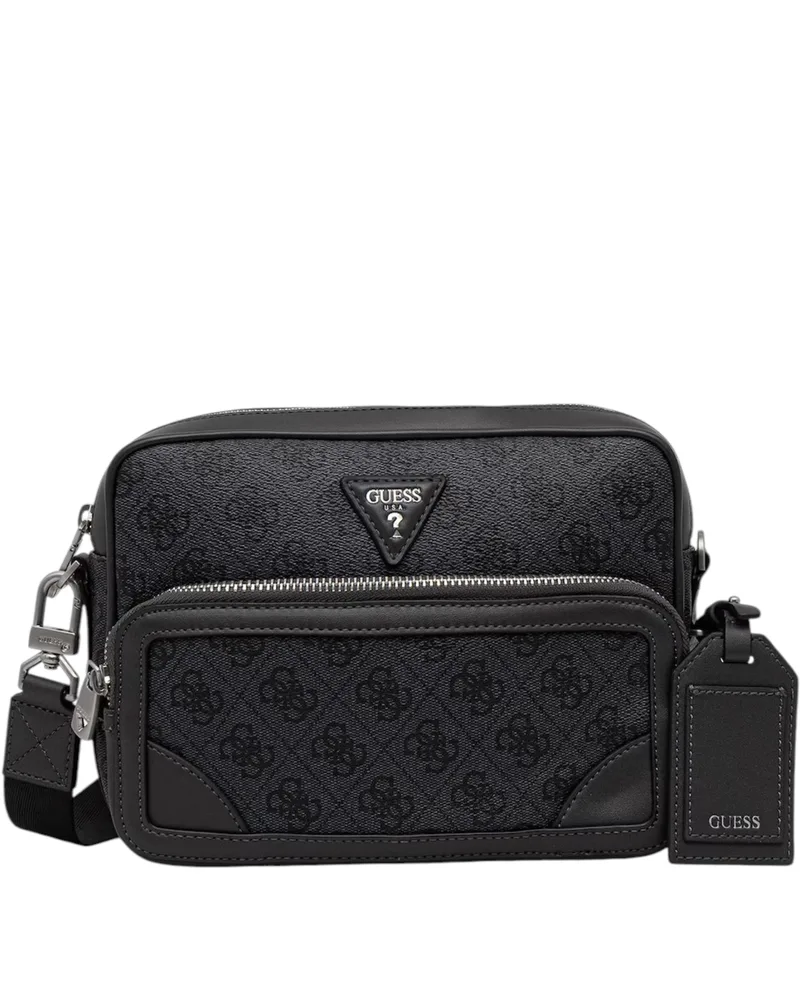 Guess Crossbody Milano Ανδρική Τσάντα΄Ωμου HMMILLP6222-BTH Μαύρο